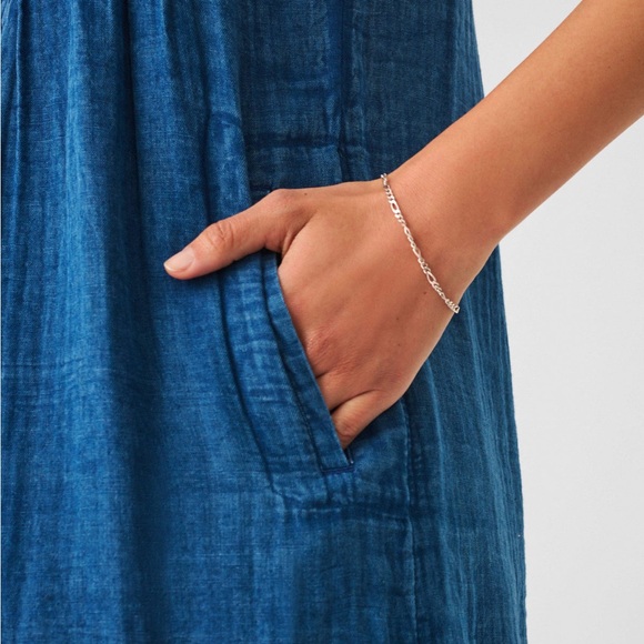 Faherty Isha Dress - Indigo - Picture 3 of 8